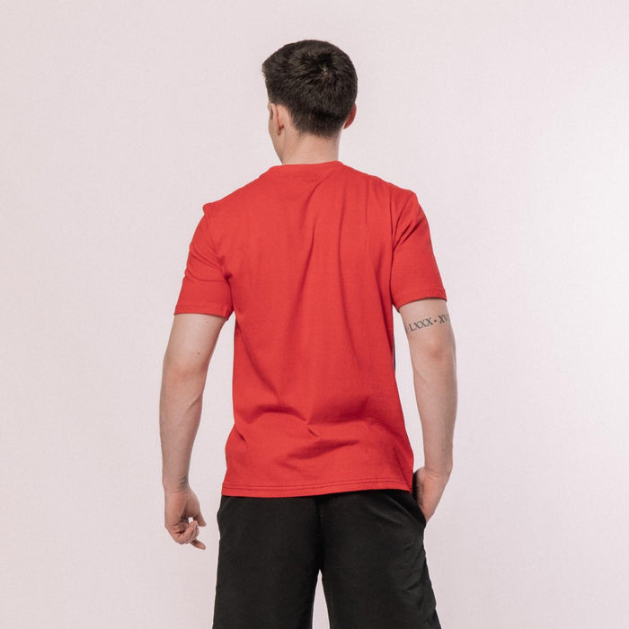 Fila T-Shirt Masculino Dana Chinese Red/Peacoat/White