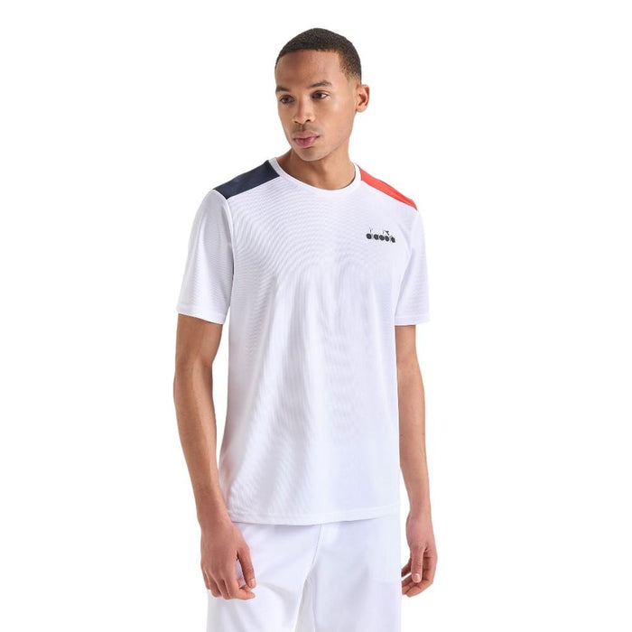 Diadora T-Shirt Masculino SS_Core_T-Shirt_T Optical_White