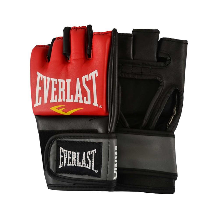 Everlast Guante MMA_Pro_Style_Grappling_Gloves_L/XL Red