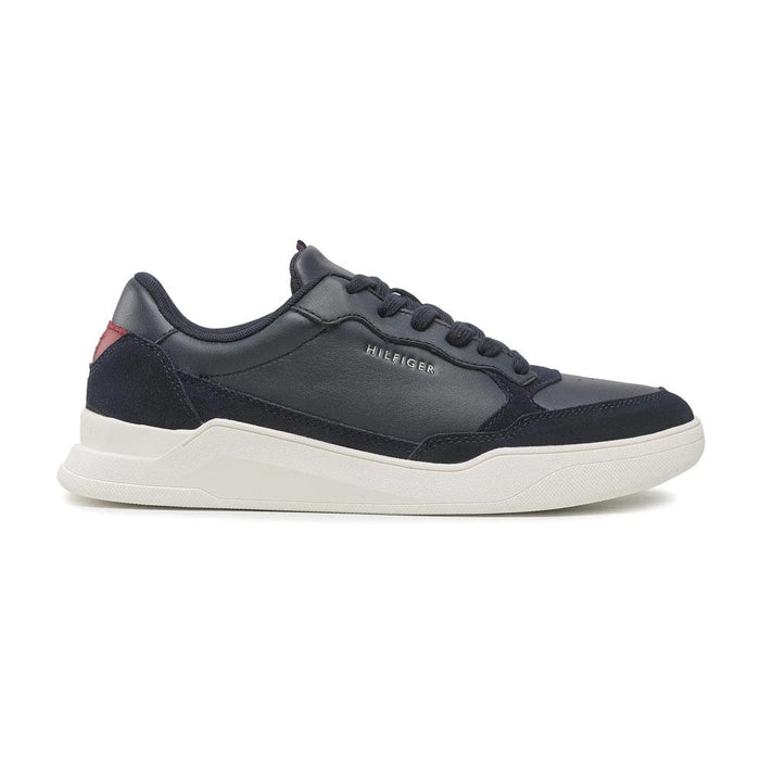 Tommy Hilfiger Casual Masculino Elevated_Cupsole_Leather_Mix Desert_Sky