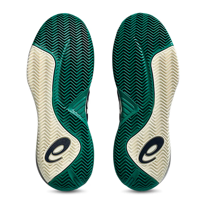 Asics Deportivos Masculino Tenis Gel Resolution X Clay Midnight/Cream