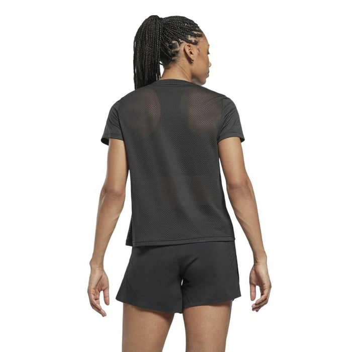 Reebok Running Remeras Femenino SW_Graphic_Tee Night_Black
