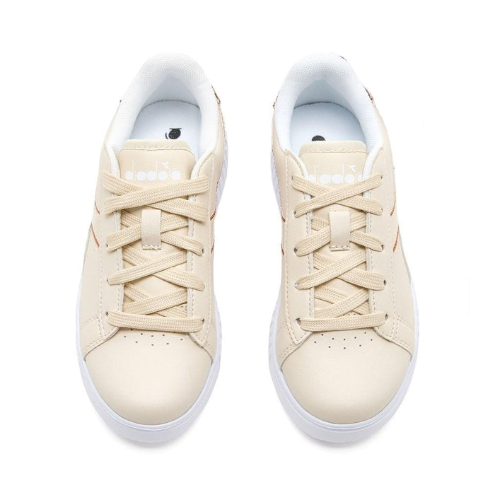 Diadora Kids Game_Step_P_Leopard_Ps Angora_Beige