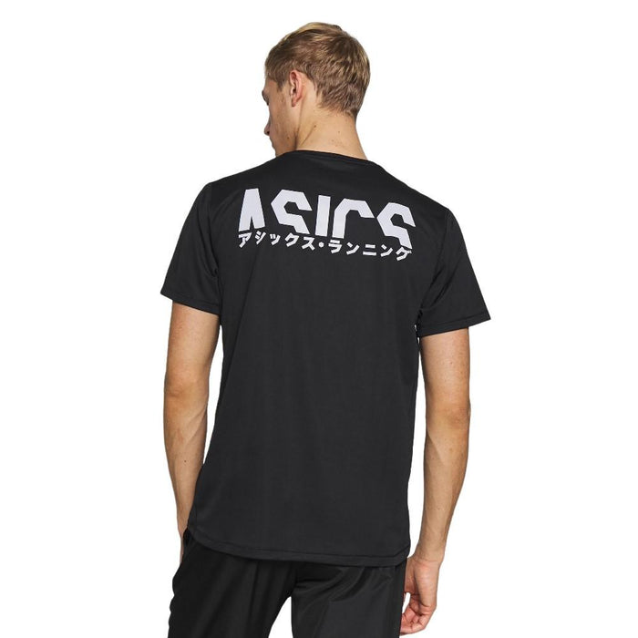 Asics T-Shirt Masculino Katakana_Short_Sleeved_Top Black