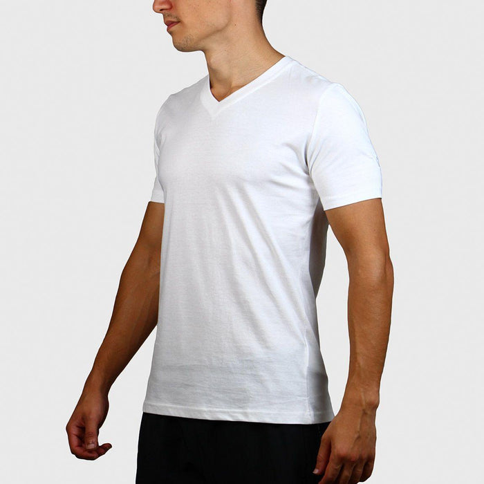 Diadora Masculino T-Shirt V_Neck_T-Shirt White