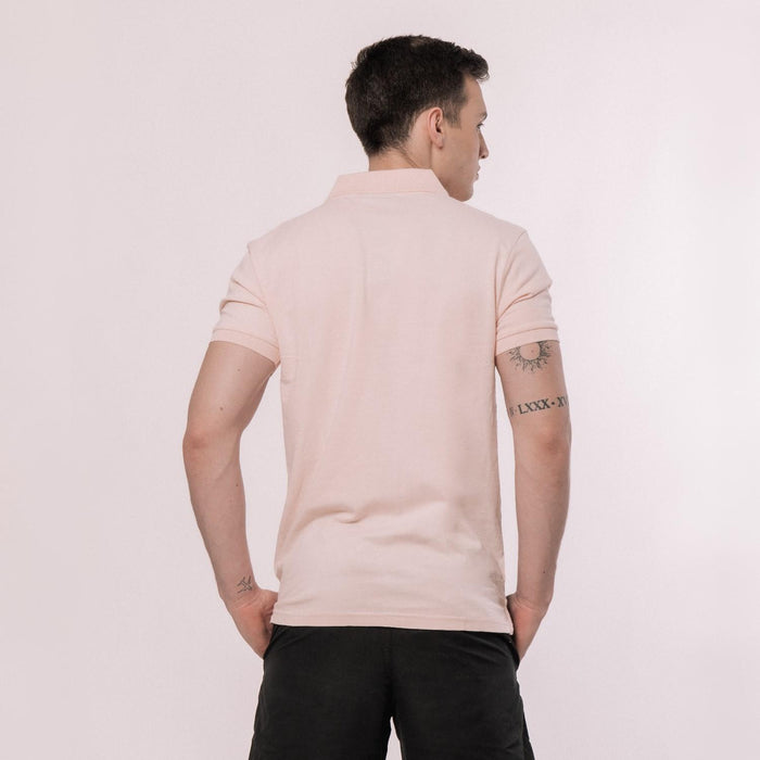 Fila Polo_Shirt Masculino Cash Pink Dogwood/White/Peacoat
