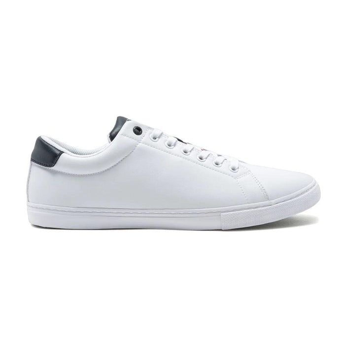Tommy Hilfiger Casual Masculino Stripe_Tongue_Sneaker White
