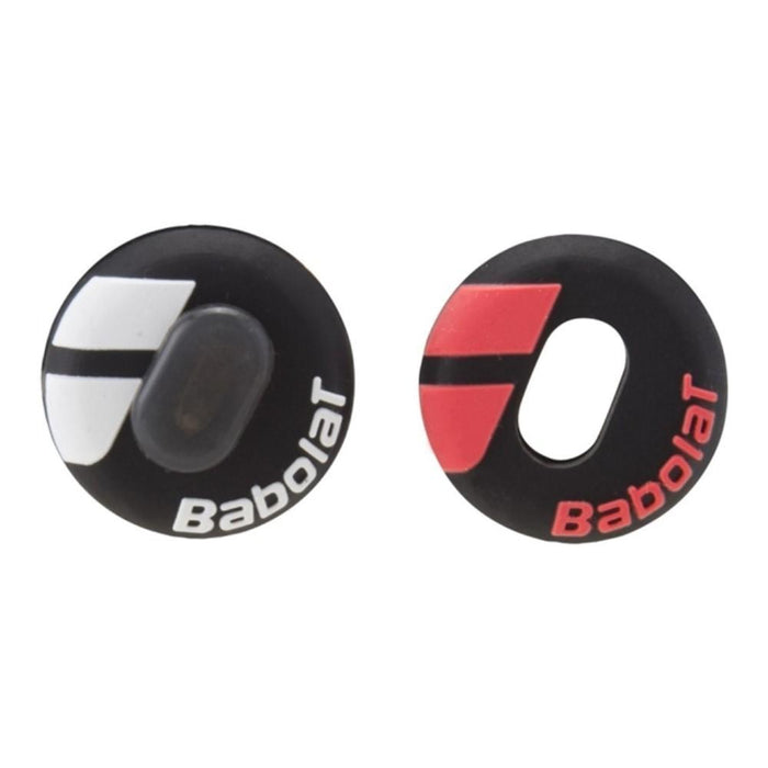 Babolat Tenis Antivibradores Custom_Damp_X2 Negro/Rojo_Fluor