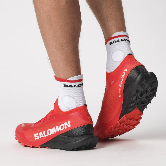 Salomon CALZADOS Deportivos Unisex Trail Running S/Lab Pulsar 3 Fiery Red