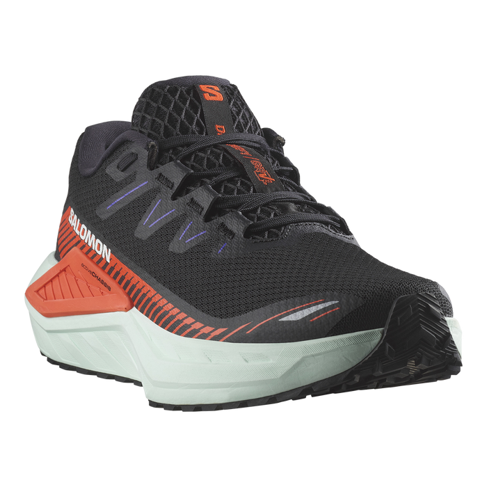 Salomon Calzados Deportivos Masculino Running Drx Defy Grvl Black/Cherry Tomato/Bay