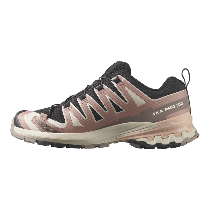 Salomon Deportivos Femenino Trail Running Xa Pro 3D V9 Black/Burlwood/Mahoganyr