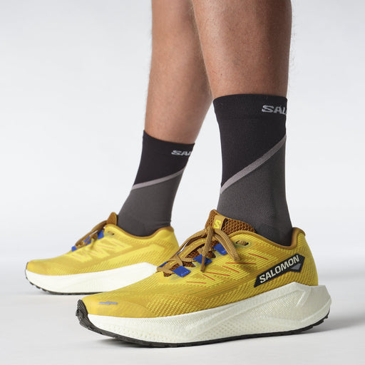 Salomon Calzados Deportivos Masculino Running Aero Blaze 3 Grvl Spicy Mustard/Vanilla Ice/Nautical Blue