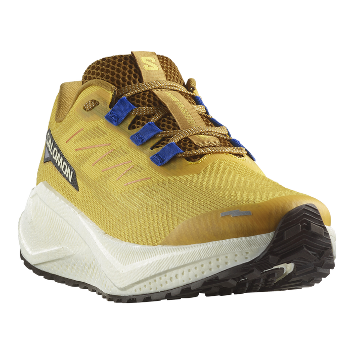 Salomon Calzados Deportivos Masculino Running Aero Blaze 3 Grvl Spicy Mustard/Vanilla Ice/Nautical Blue
