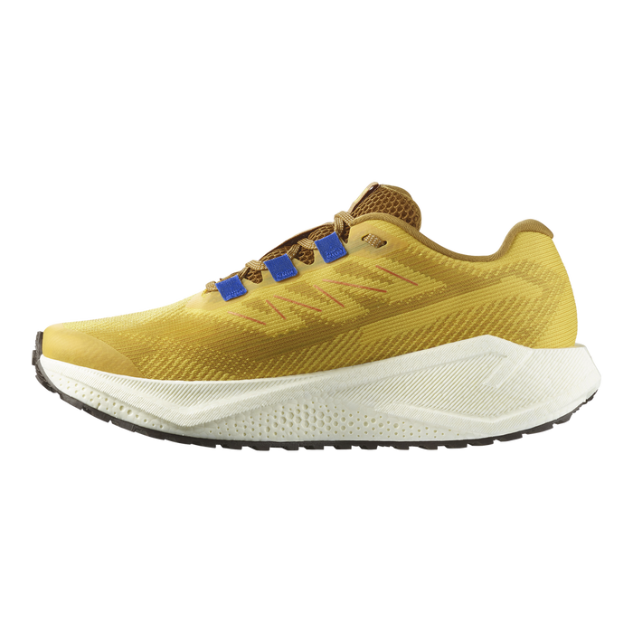 Salomon Calzados Deportivos Masculino Running Aero Blaze 3 Grvl Spicy Mustard/Vanilla Ice/Nautical Blue