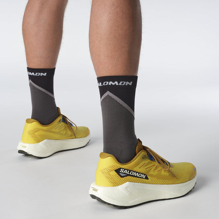 Salomon Calzados Deportivos Masculino Running Aero Blaze 3 Grvl Spicy Mustard/Vanilla Ice/Nautical Blue