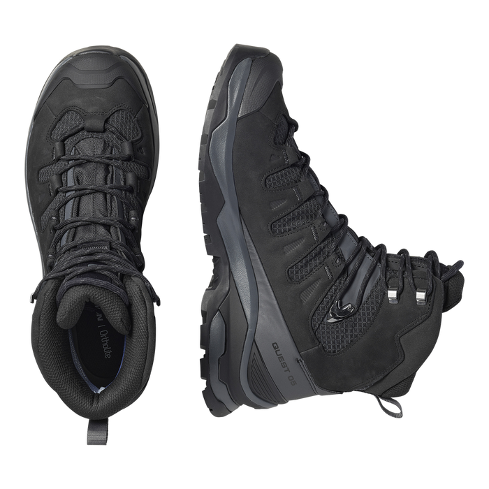 Salomon Deportivos Masculino Hiking Quest 5 Gtx Asphalt/Black/Asphalt
