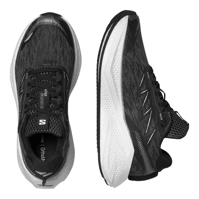 Salomon Calzados Deportivos Femenino Road Running Aero Glide 4 Black/White/Silver