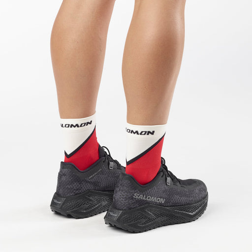Salomon Calzados Deportivos Femenino Road Running Aero Glide 4 Grvl Black/Asphalt/Black