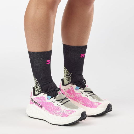 Salomon Calzados Deportivos Femenino Road Running Aero Glide 4 Grvl Vanilla/Knockout/Black