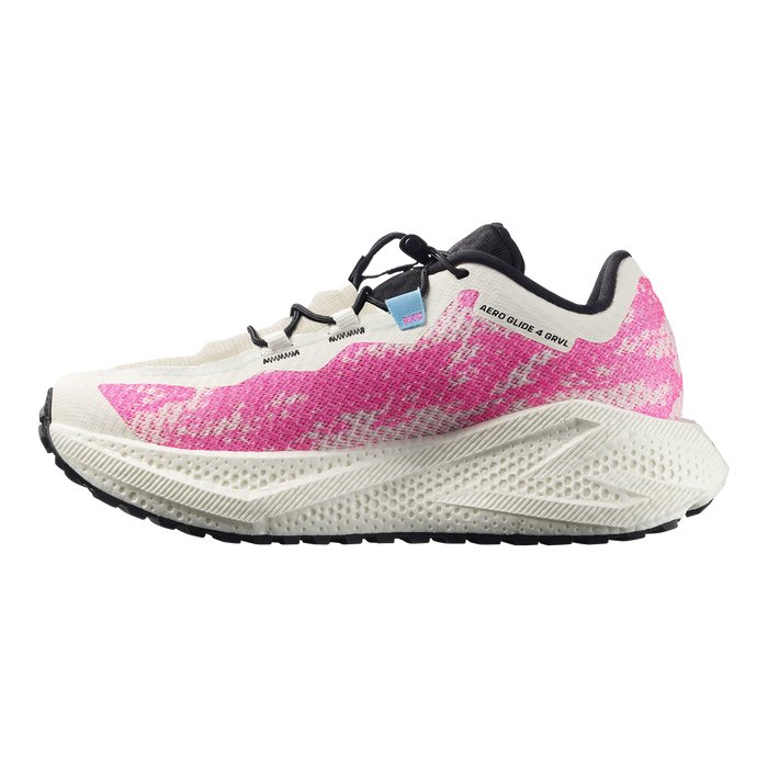 Salomon Calzados Deportivos Femenino Road Running Aero Glide 4 Grvl Vanilla/Knockout/Black