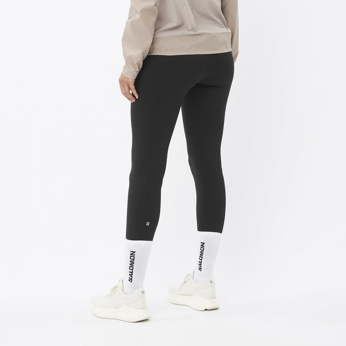 Salomon Prendas Calzas Femenino Running SHKout Core Tights 28 Black