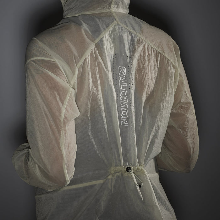 Salomon Prendas Camperas Femenino Running Sense Aero Wind Jkt Icicle