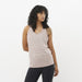 Salomon Prendas Musculosas Femenino Running Sense Aero Singlet Gfx Etherea/White