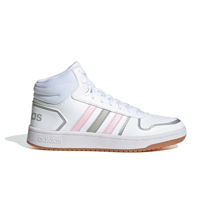 Adidas Femenino Hoops_2.0_Mid Ftwr_White/Clear_Pink/Grey_Two