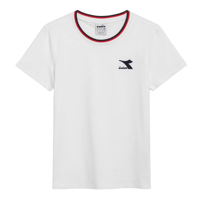 Diadora T-Shirt Femenino T-Shirt_SSTweener Optical_White