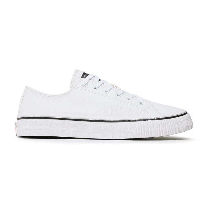 Tommy Hilfiger Casual Masculino Tommy Jeans_Mens_Leather_Vulc White