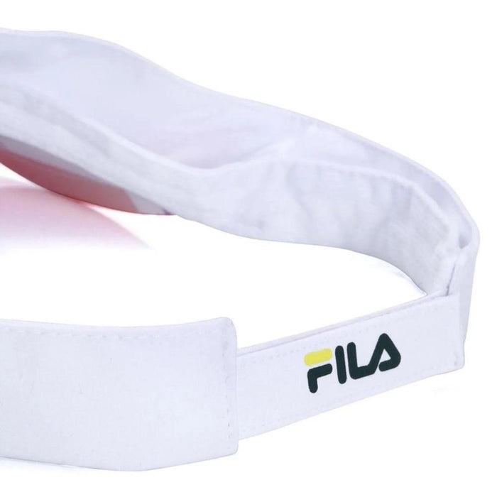 Fila Tenis Visera Unisex Tennis_Print Blanco/Impreso