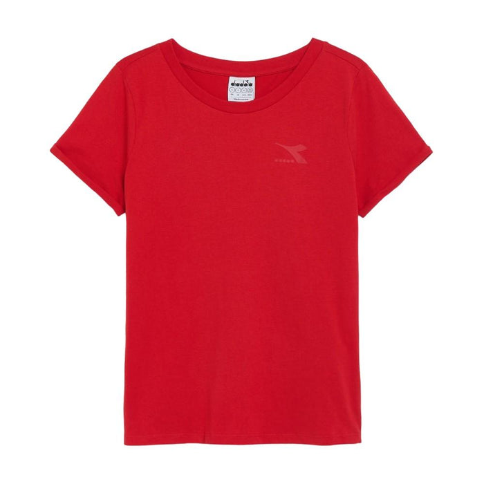 Diadora T-Shirt Femenino T-Shirt_Ss_Core Carmine_Red