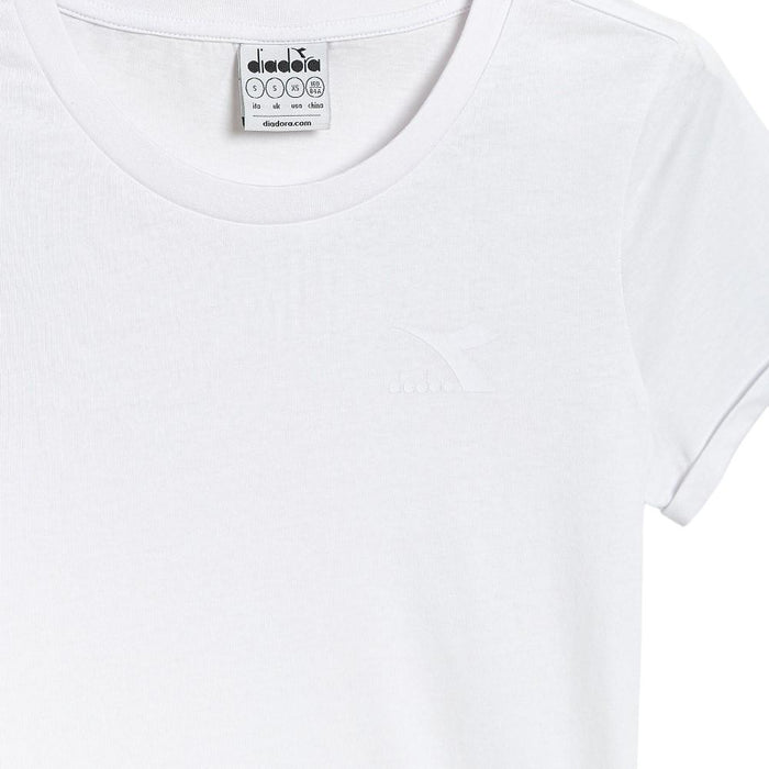Diadora T-Shirt Femenino T-Shirt_Ss_Core Optical_White
