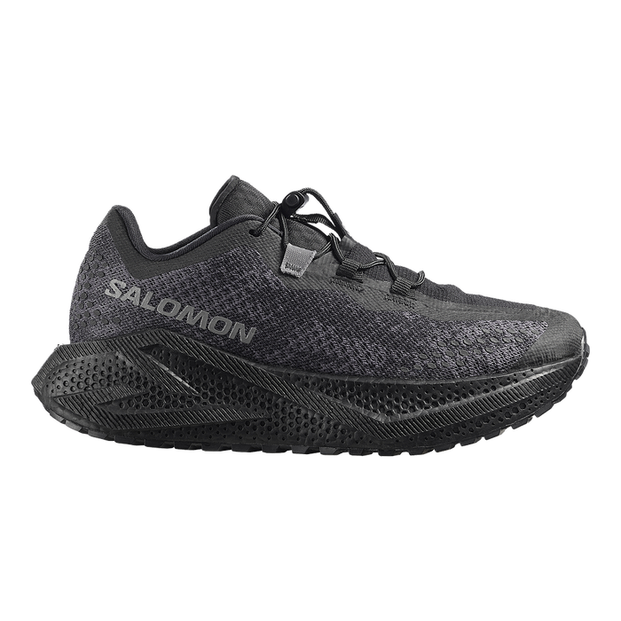 Salomon Deportivos Femenino Road Running Aero Glide 4 Grvl Black/Asphalt/Black