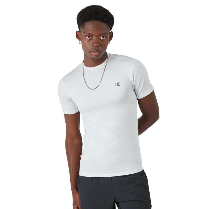 Champion T-Shirt Masculino Compression Tee White