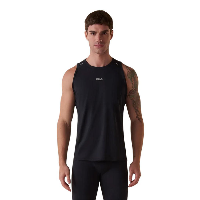 F11R00323-160 FILA PRENDAS REMERAS MASCULINO RUNNING RACER II BLACK