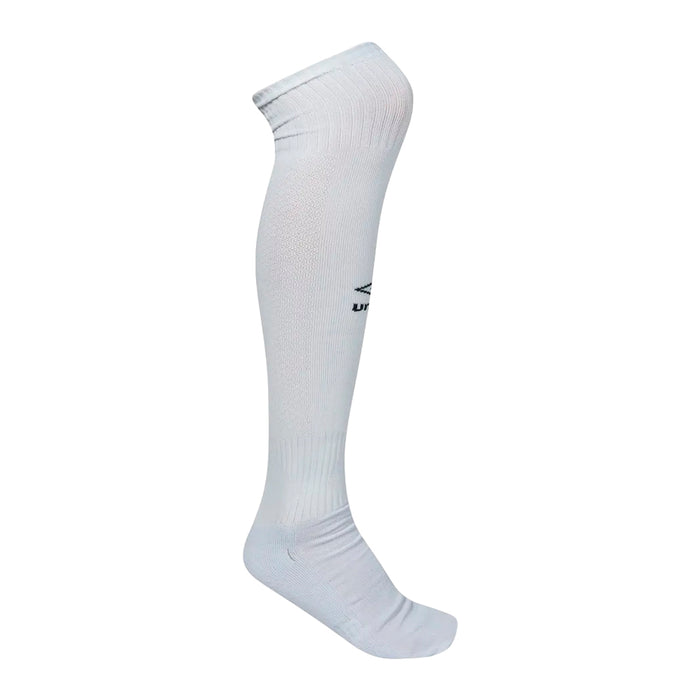 U23TW004-222 Umbro Medias Unisex Futbol Long Socks Diamond Blanco