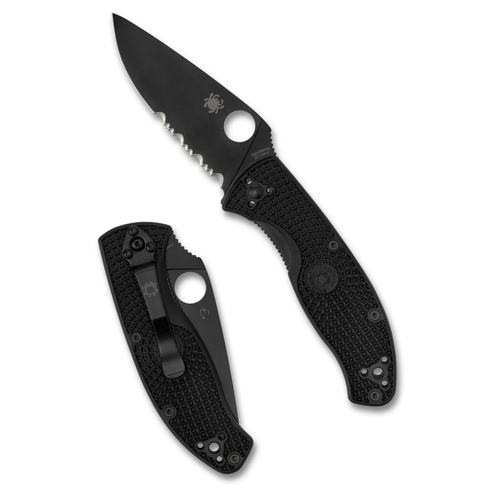 Cuchillo SPYDERCO Tenacious Lightweight Black Blade