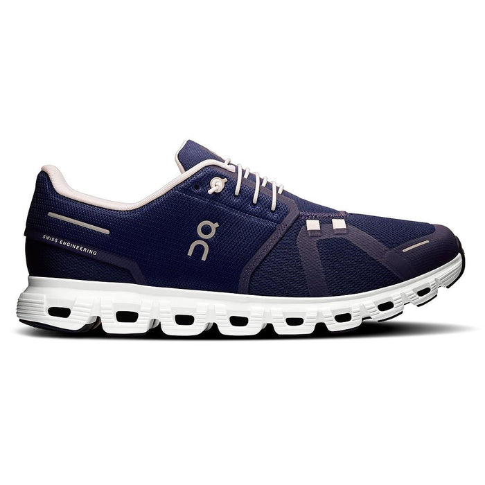 On Deportivos Masculino Running Cloud 6 Midnight/White