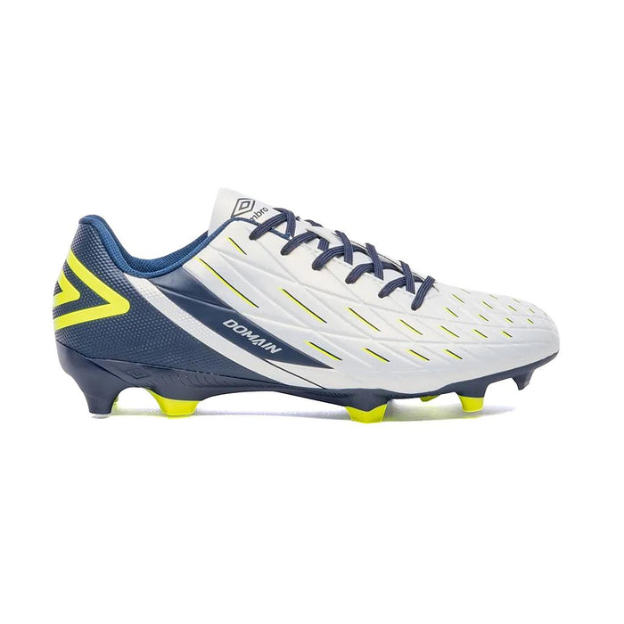 Umbro Campo Masculino Futbol Domain White/Navy/Lime