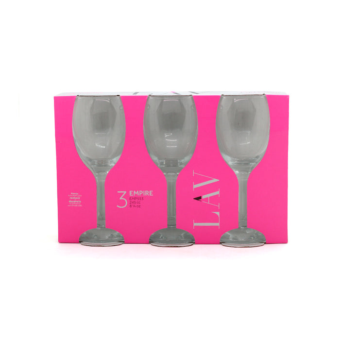 8692952057281 LAV COPA EMPIRE DE VINO 245 CC  SET X3