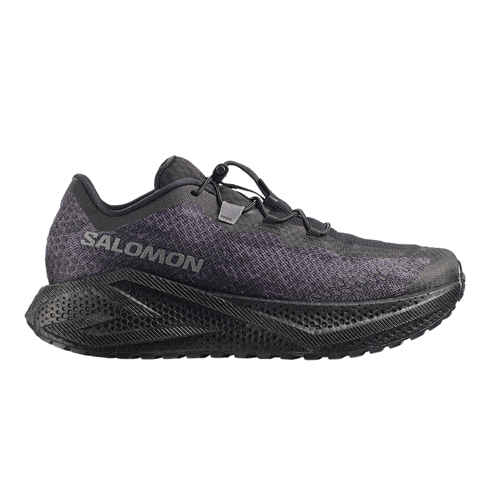 Salomon Deportivos Masculino Road Running Aero Glide 4 Grvl Black/Asphalt/Black