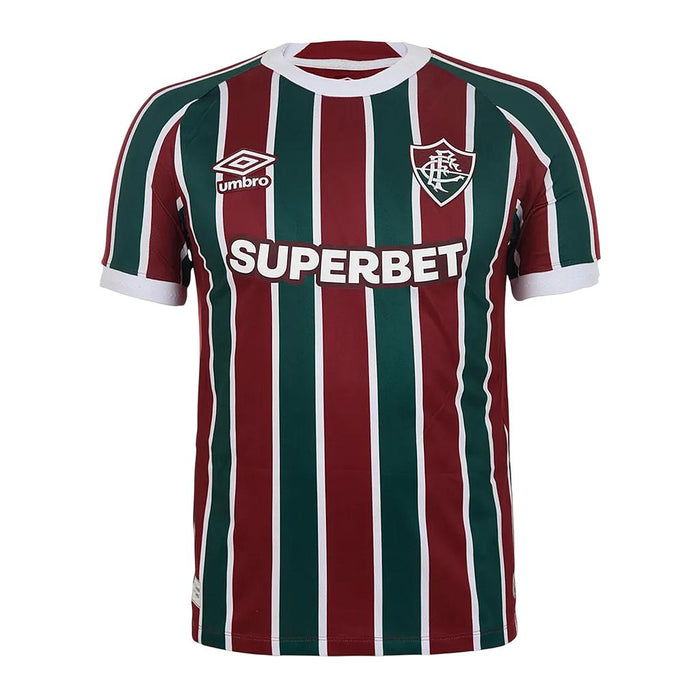 Umbro Remeras Masculino Fluminense Oficial 2025 Green/Edge/White