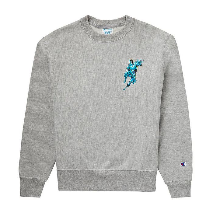 GF70592508-1IC CHAMPION PRENDAS SWEATER UNISEX REVERSE WEAVE CREW OXFORD GRAY