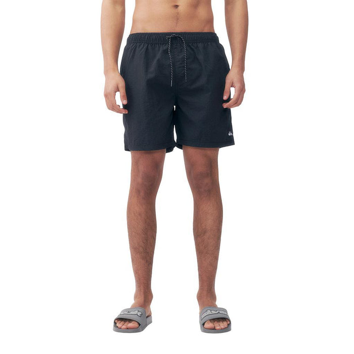 Quiksilver Shorts de Baqo Masculino Moda Volley Black