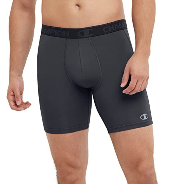 Champion Short Masculino 6-Inch Compression Short Stealth