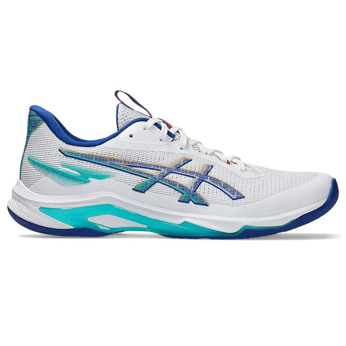 Asics Deportivos Masculino Voley Netburner Ballistic Ff 4 White/Asics Blue