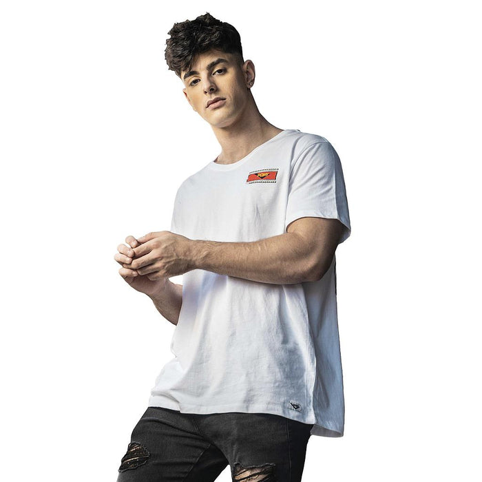 6107KBP-3003-00 PONY PRENDAS REMERAS UNISEX MODA T SHIRT WHITE