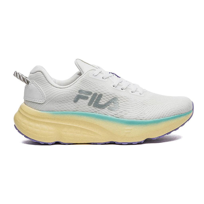 Fila Deportivos Femenino Running Maxximus White/Silver/Pool Blue