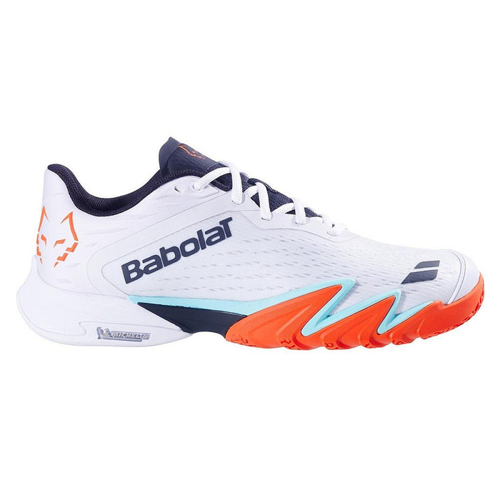 Babolat Deportivos Masculino Padel Premura 3 Lebron White/Orange